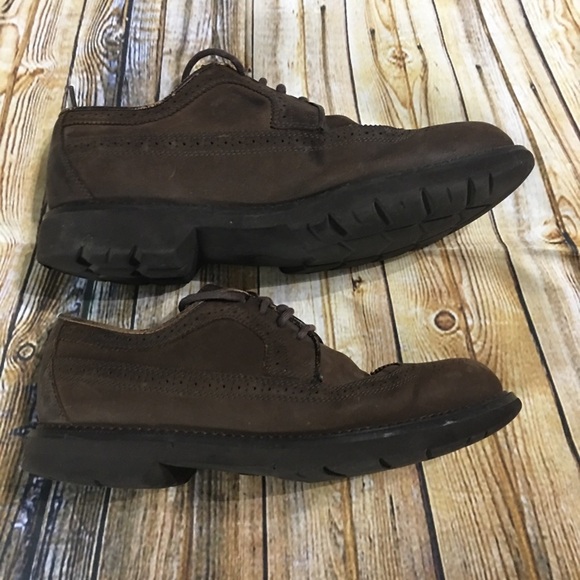 Rockport M5679 Brown Leather Oxfords Size 8M - Picture 3 of 7